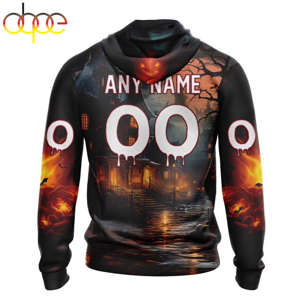 Custom Name And Number NFL Pittsburgh Steelers Halloween Badut Mematikan 3D Hoodie Shirt