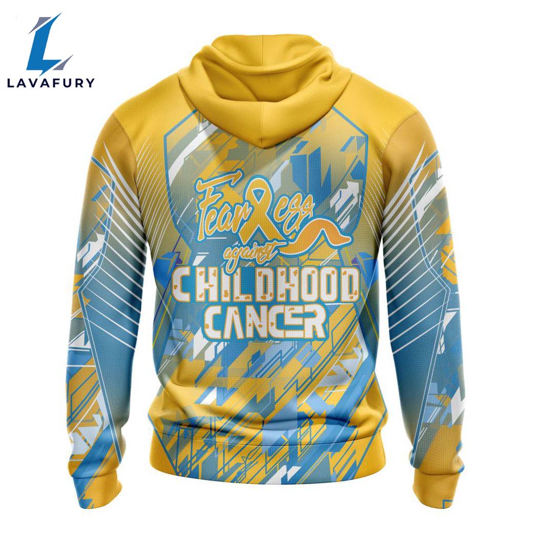 Personalized NFL Arizona Cardinals Fearless Against Childhood Cancers Hoodie Gift Sport