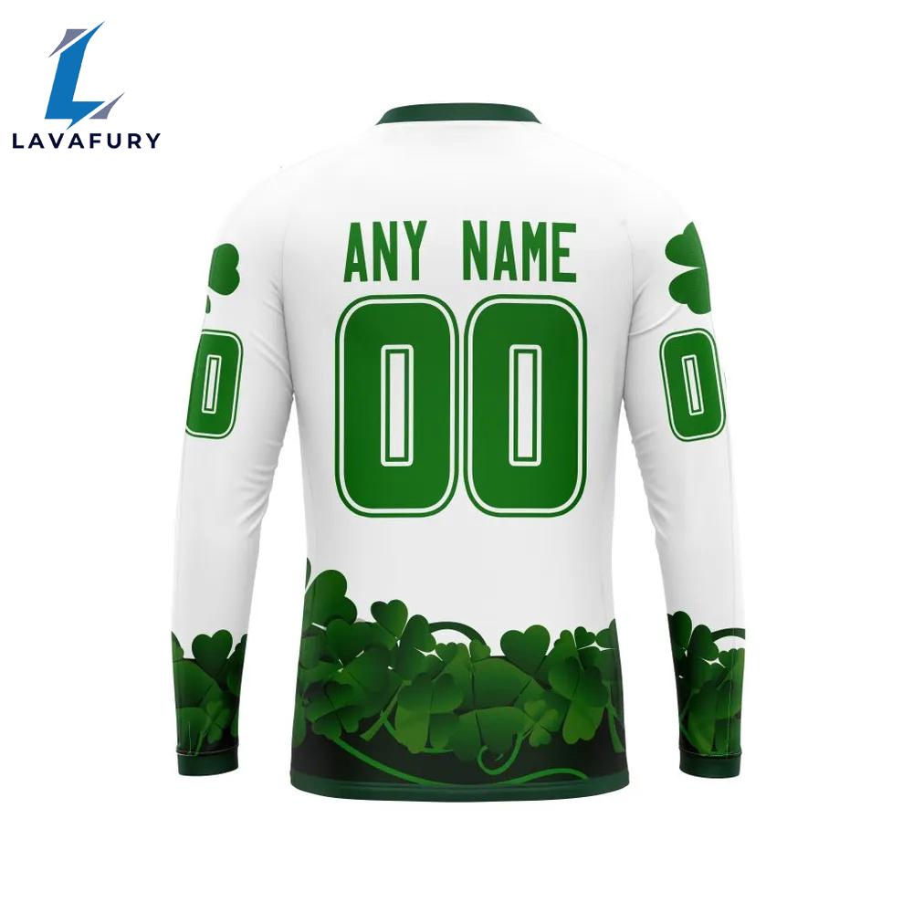Vegas Golden Knights Happy St.Patrick Days Jersey Long Sleeved Sweatshirt
